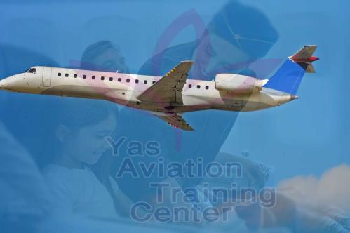 دوره تایپ مهمانداری هواپیمای امبرائر 145